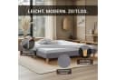 Homestyle4u Polsterbett Grau Futon-Design mit Lattenrost Bild 3