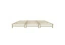 Homestyle4u Familienbett XXL 270x200 cm Kiefernholz Natur Bild 3