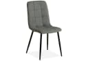 Homestyle4u Esszimmerstuhl Grau Leinen Metallbeine Modern Bild 2