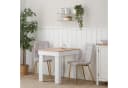 Homestyle4u Esszimmerstuhl 4er Set Grau Samt Gold Metallbeine Bild 1