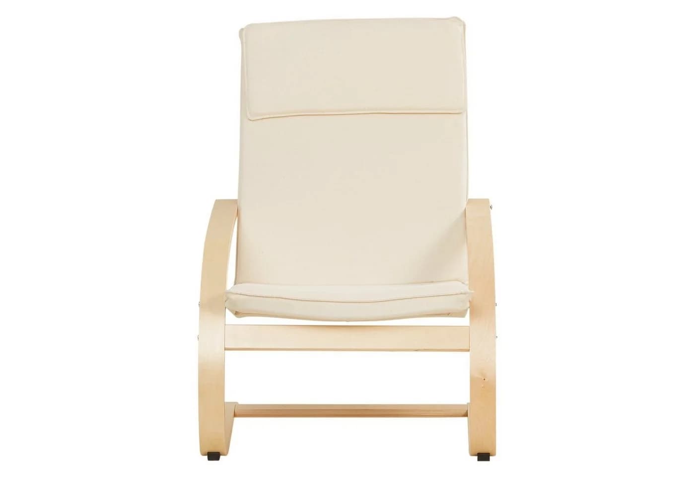 Homestyle4u Relaxsessel Schwingsessel Natur Beige - Bild 4