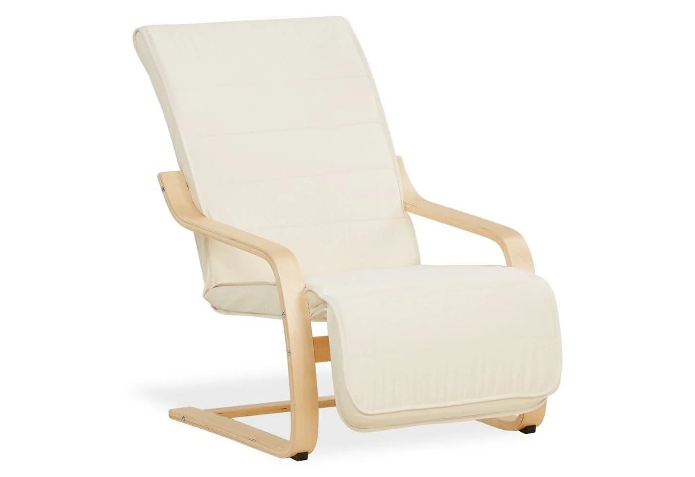 Homestyle4u Relaxsessel Beige gepolstert verstellbar - Bild 2