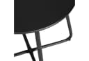 Homestyle4u Beistelltisch Rund Metall Schwarz Bild 5