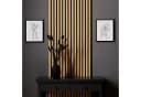 Homestyle4u Akustikpaneel Holz Braun 3D Wandpaneel Bild 2