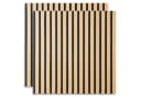 Homestyle4u Akustikpaneel Holz Braun 3D Wandpaneel Bild 3