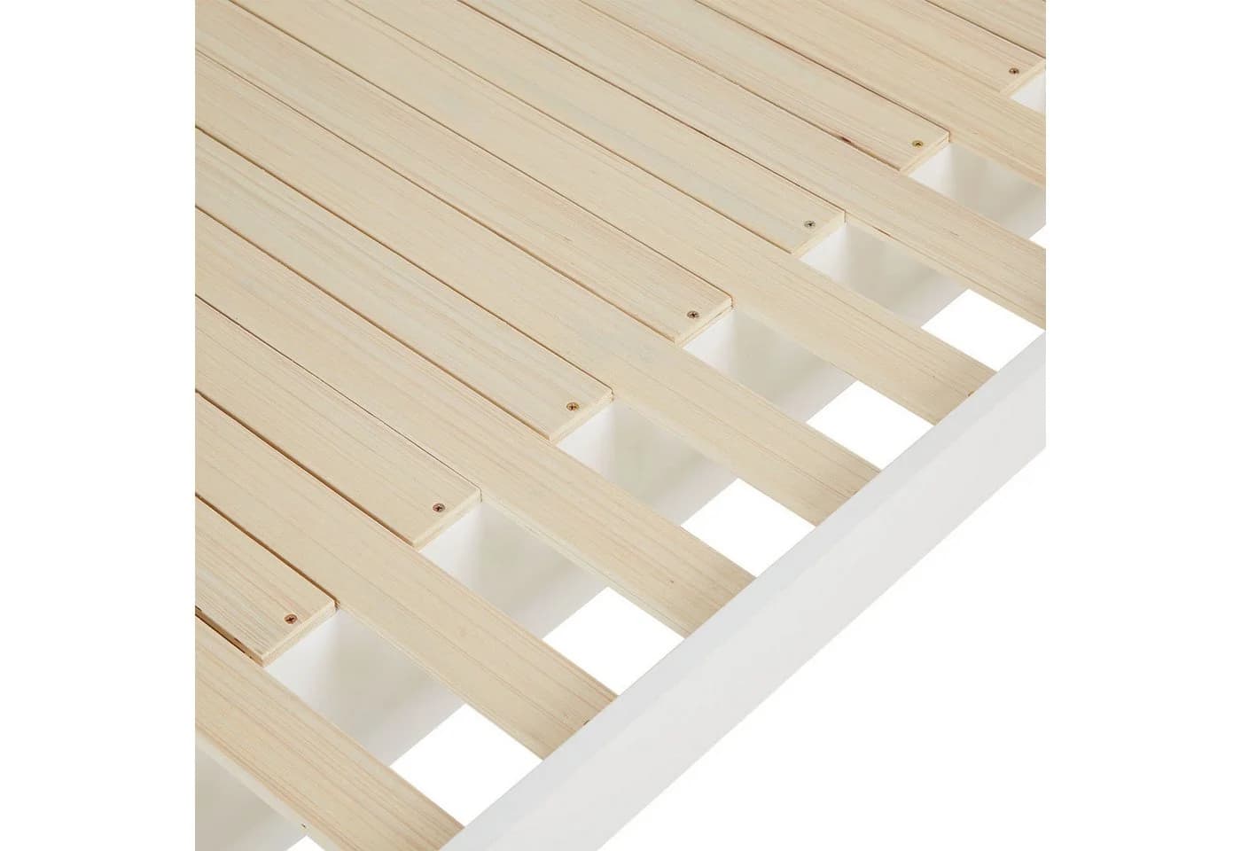 Homestyle4u Ausziehbares Hausbett Weiß Komplett-Set - Bild 4