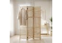 Homestyle4u Paravent Raumteiler Holz Natur 3-teilig faltbar Bild 2