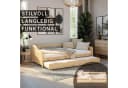 Homestyle4u Ausziehbett 90x200 Holz mit 2 Liegeflächen Bild 3
