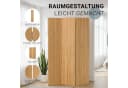 Homestyle4u Paravent Bambus Raumteiler 3-teilig faltbar braun Bild 3