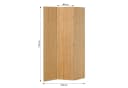 Homestyle4u Paravent Bambus Raumteiler 3-teilig faltbar braun Bild 5