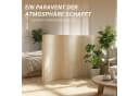 Homestyle4u Paravent Raumteiler Bambus Sichtschutz Trennwand Bild 4