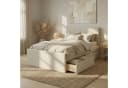Homestyle4u Polsterbett 120x200 cm mit Stauraum und Kopfteil Bild 2