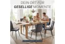 Homestyle4u Ausziehbarer Esstisch Wotan Eiche Optik Bild 5