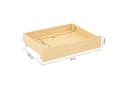 Homestyle4u Massivholzbett mit Bettkasten und Matratze H3 Natur Bild 3