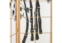 Homestyle4u Raumteiler Bambusmuster Sichtschutz Holz Indoor Bild 5