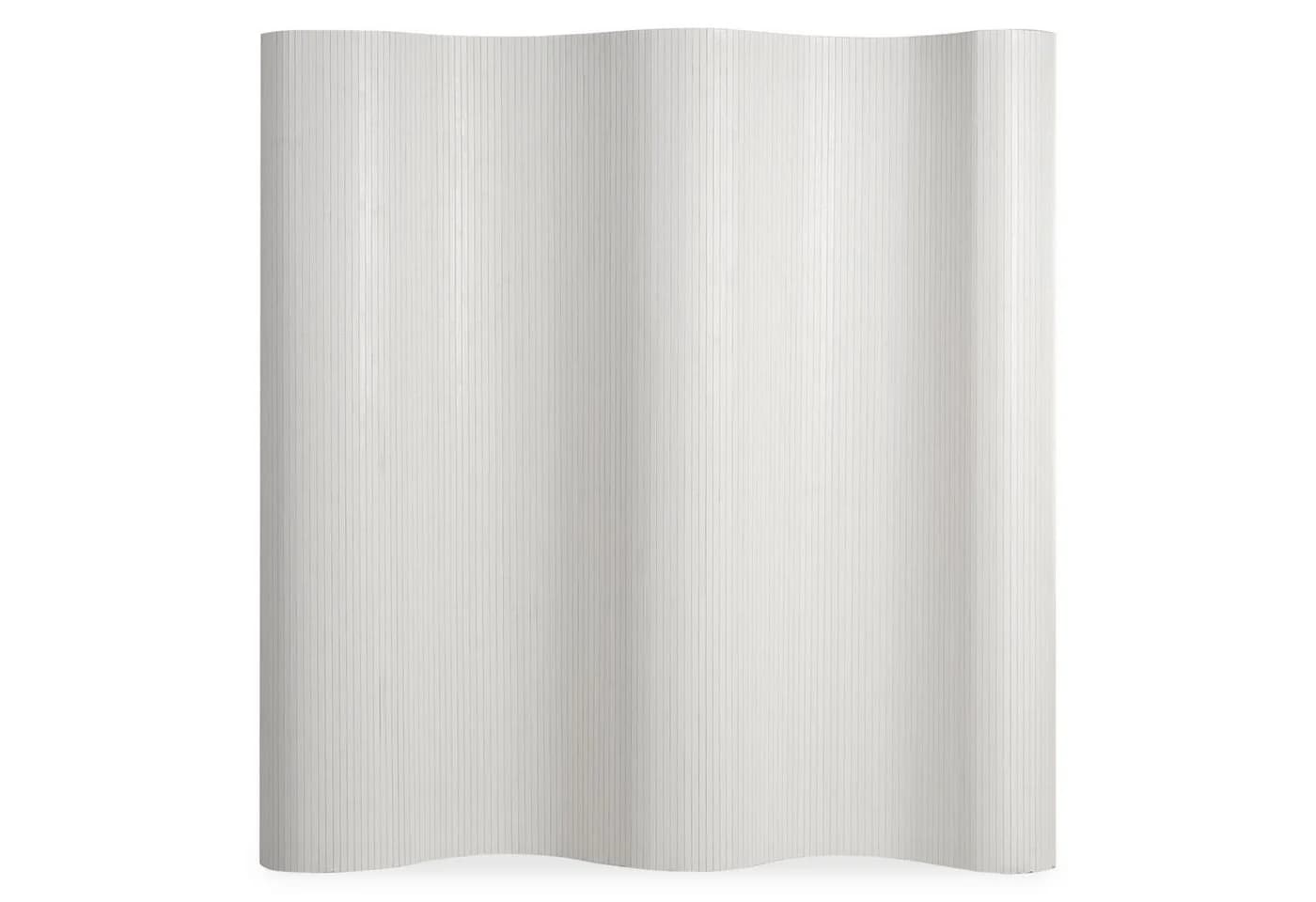 Homestyle4u Paravent Bambus Sichtschutz Weiß - Bild 4
