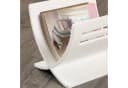 Homestyle4u Zeitungsständer Magazinhalter Holz Weiß Bild 5