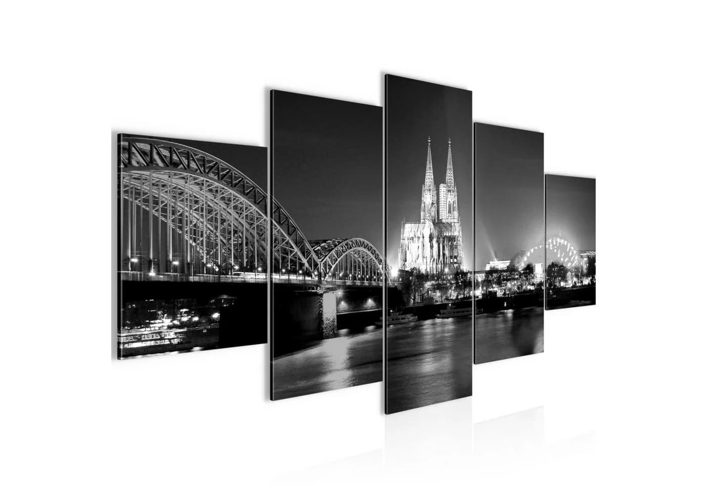 Runa Art XXL Wandbild 5-teilig Köln Motiv Modern - Bild 2