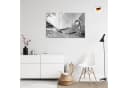 Runa Art Wandbild Abstrakt Grau 3-teilig XXL Bild 3