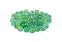 com-four Glasmurmel Set Transparent - Deko Glassteine für Vasen & DIY Bild 1