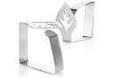 com-four Tischtuchklammer Premium Edelstahl 8-tlg. Silber Bild 3