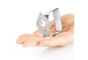 com-four Tischtuchklammer Premium Edelstahl 8-tlg. Silber Bild 5