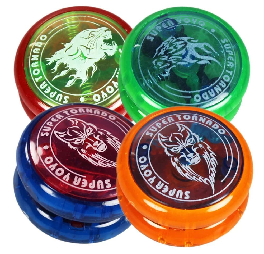 com-four LED YoYo mit Blinklicht - Anfänger Spielzeug - Bild 2