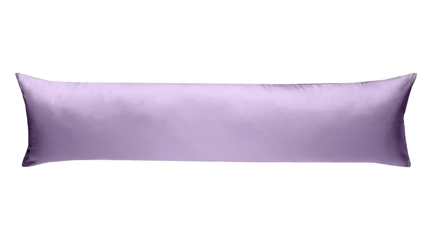BETTWAESCHE-MIT-STIL Seitenschläferkissenbezug Mako Satin Violett - Bild 2