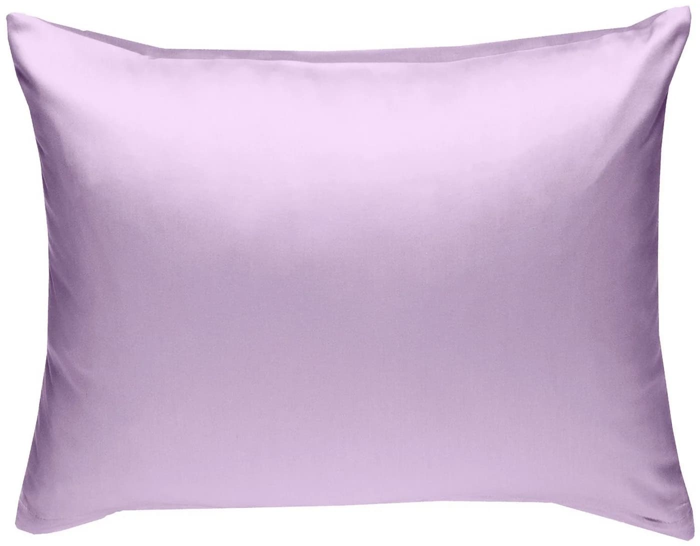 BETTWAESCHE-MIT-STIL Kissenbezug Mako Satin Flieder Uni - Bild 2