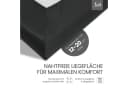 BETTWAESCHE-MIT-STIL Spannbettlaken Mako Satin Anthrazit Bild 3