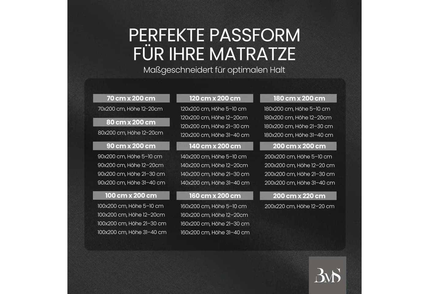BETTWAESCHE-MIT-STIL Spannbettlaken Mako Satin Anthrazit - Bild 5
