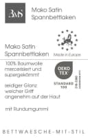 BETTWAESCHE-MIT-STIL Bettwäsche Mako Satin Rosen grau rosé 2-teilig Bild 4