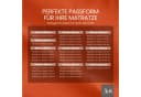 BETTWAESCHE-MIT-STIL Spannbettlaken Mako Satin Orange Bild 5