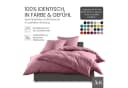 BETTWAESCHE-MIT-STIL Spannbettlaken Mako Satin Rosa Bild 4