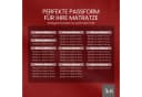 BETTWAESCHE-MIT-STIL Spannbettlaken Mako-Satin Rot 31-40 cm Bild 5