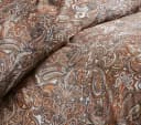 BETTWAESCHE-MIT-STIL Bettwäsche Mako Satin Paisley Orientalisch Braun Grau Beige Bild 1