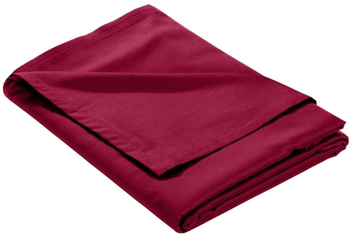 BETTWAESCHE-MIT-STIL Bettlaken Mako Satin Einfarbig Rosa - Bild 2