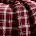 BETTWAESCHE-MIT-STIL Bettwäsche Karo Feinflanell Aspen 2-teilig Rot-Blau-Weiß Bild 1