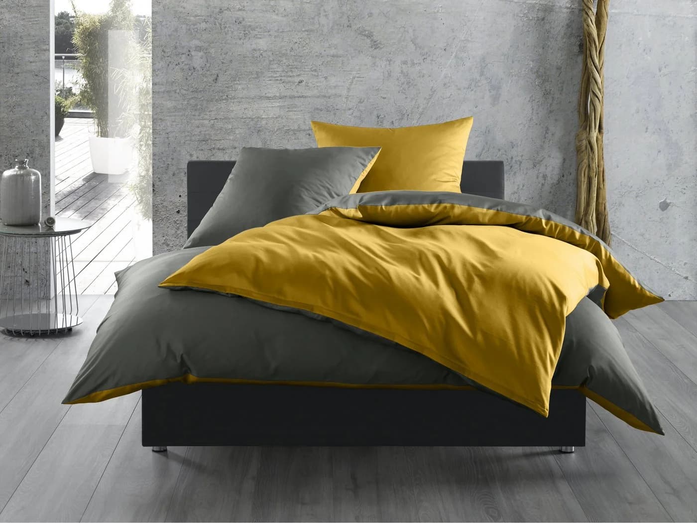 BETTWAESCHE-MIT-STIL Wendebettwäsche Mako Satin 2-teilig - Bild 2