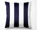 BETTWAESCHE-MIT-STIL Kissenbezug Mako Satin Blau Modernes Design Bild 2