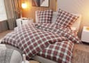 BETTWAESCHE-MIT-STIL Bettwäsche Flanell Schotten Tartan - verschiedene Farben Bild 2
