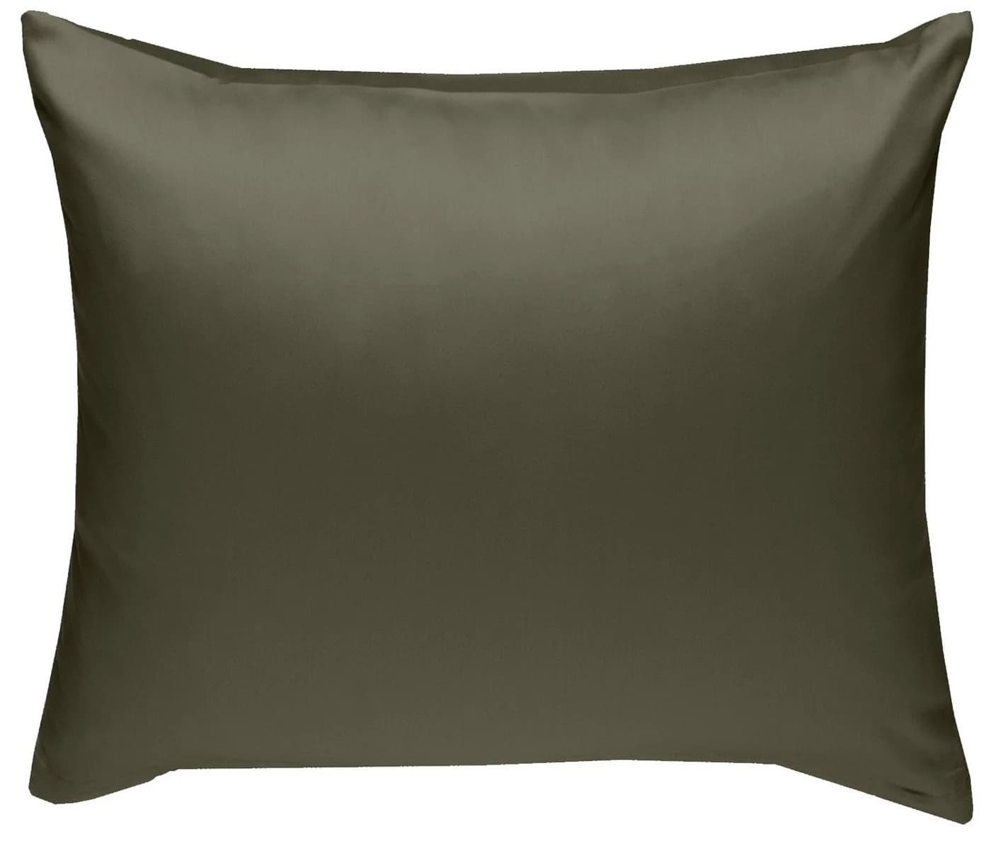 BETTWAESCHE-MIT-STIL Kissenbezug Mako Satin Grün Uni - Bild 2
