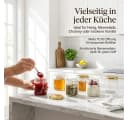 gouveo Vorratsglas 24-tlg. 405 ml mit Schraubdeckel & Bienenwabe-Motiv Bild 5