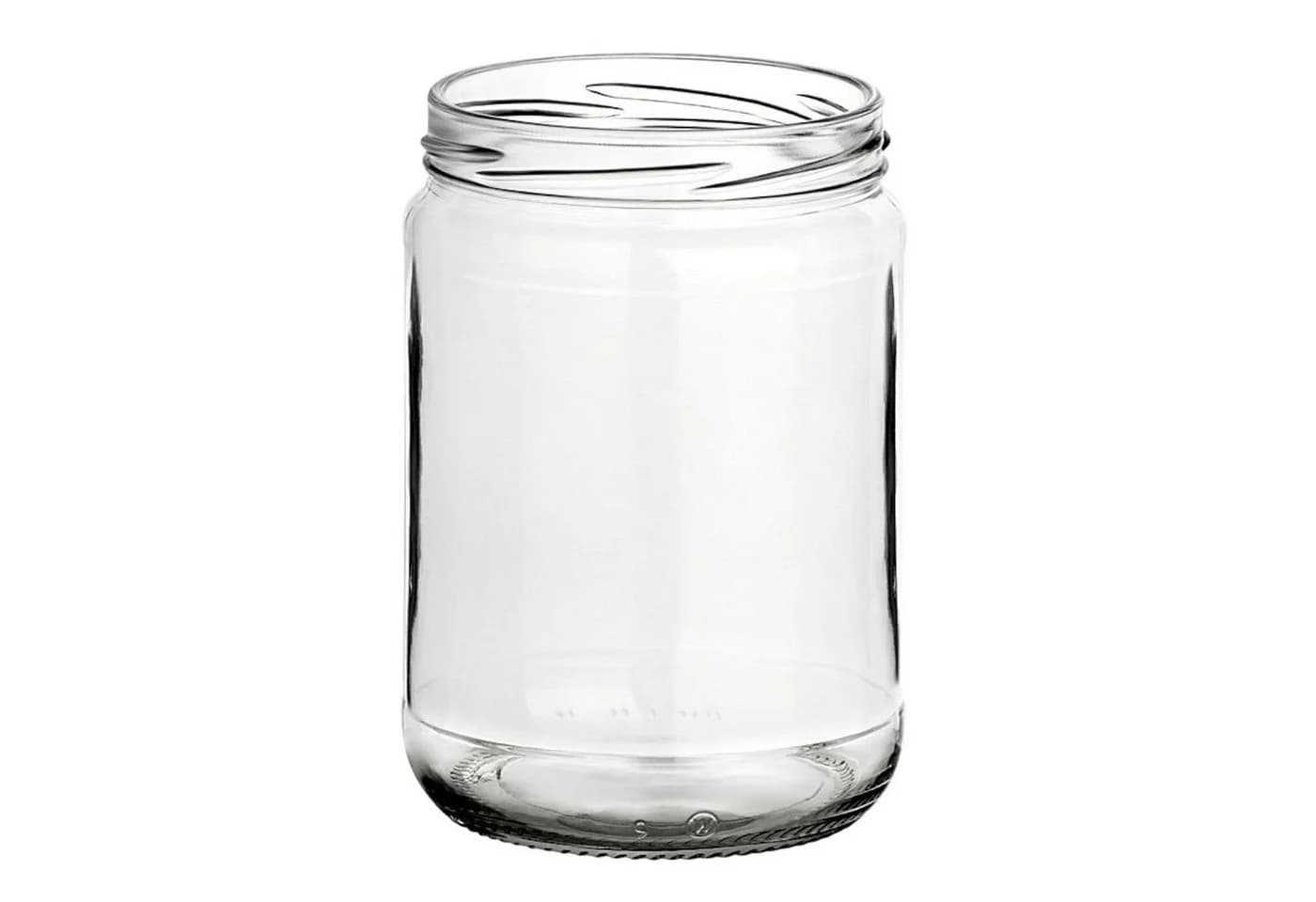 gouveo Einmachglas 580 ml mit Schraubdeckel 12-tlg. Rot