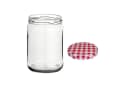 gouveo Einmachglas 580 ml mit Schraubdeckel 12-tlg. Rot Bild 3