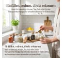 Gouveo Gewürzgläser rund mit Korken - Leere Korkengläser 30 - 500 ml, (24-tlg., 125 ml) Bild 5