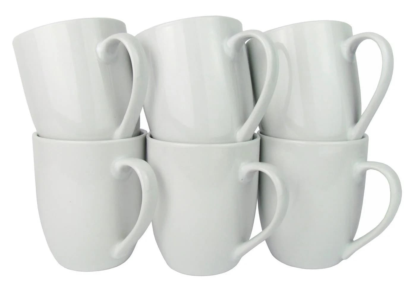 Retsch Arzberg Kaffeebecher 6-tlg. Weiß Porzellan - Bild 2