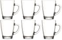 steinwohn Teeglas 6er Set mit Henkel - 300ml Glas Bild 1