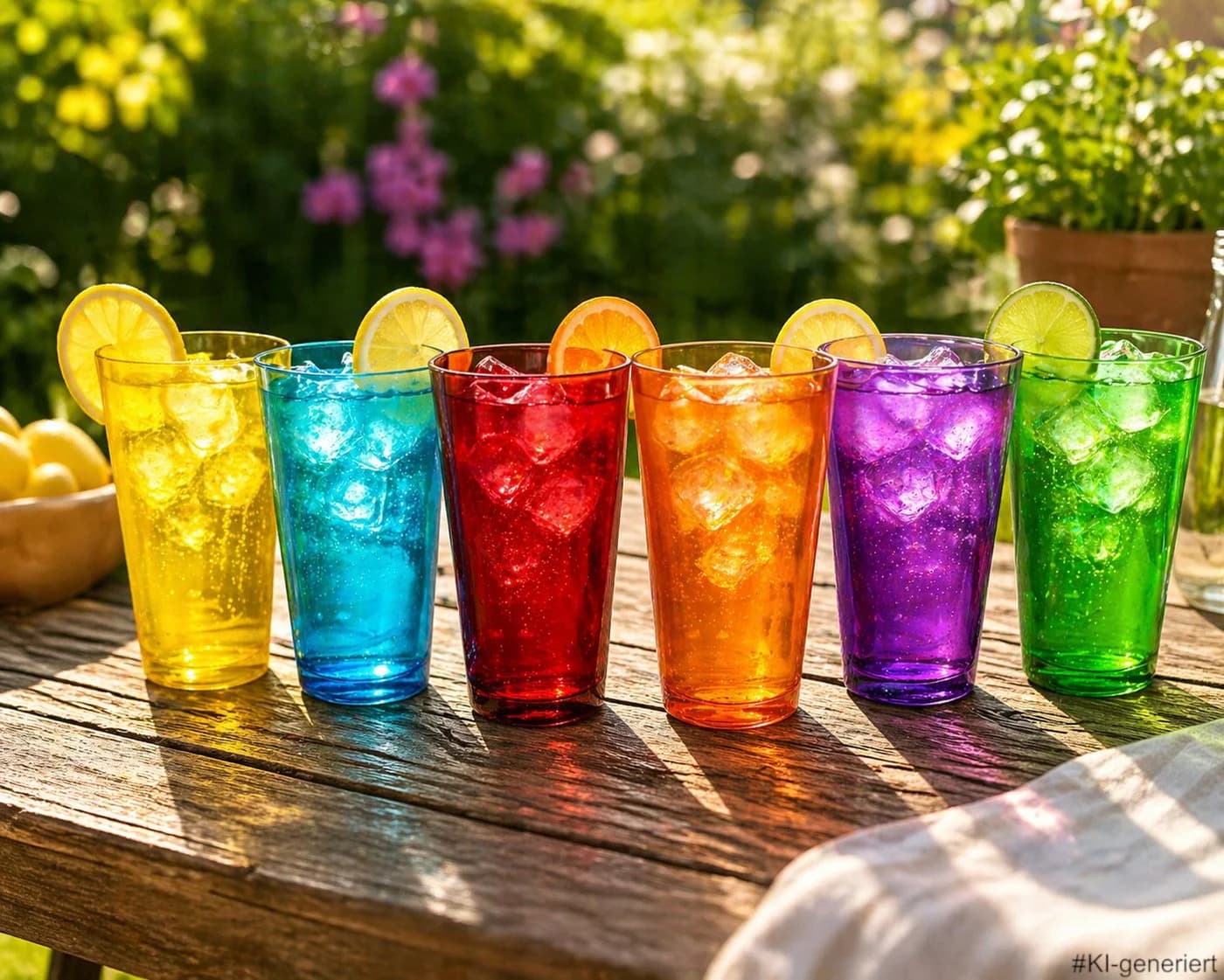 LAV Gläser-Set 6er Set bunt 320ml spülmaschinengeeignet - Bild 2