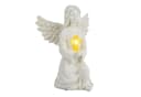 Haushalt International Gartenfigur LED-Solarengel mit Solarpanel Bild 2